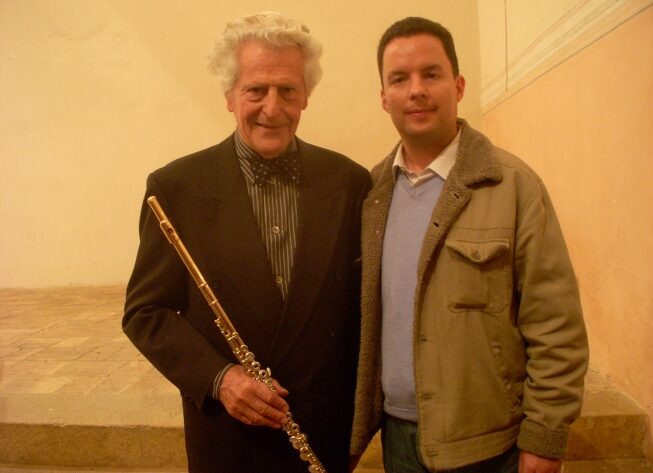 Con el Maestro Suizo Peter-Lukas Graff