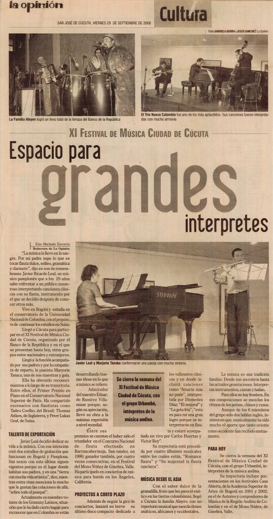 LA OPINION SEPT 2006